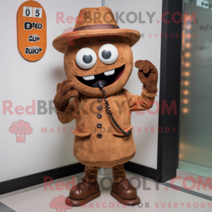Mascot karakter van een...