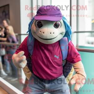 Mascot character of a...