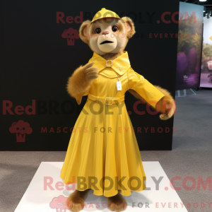 Mascot character of a Gold...