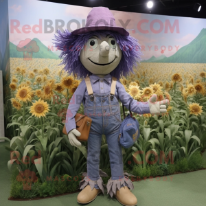 Lavendel Scarecrow maskot...