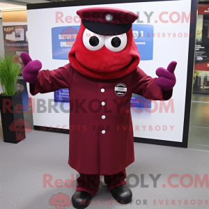 Mascot character of a...