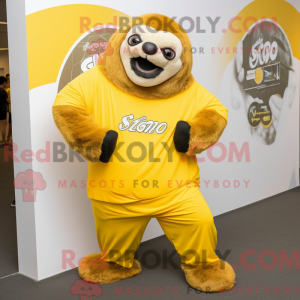 Mascot character of a...