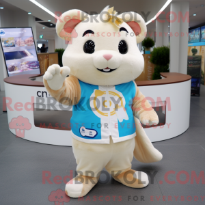 Personnage mascotte d un...