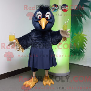 Mascot character of a Navy...