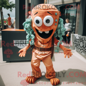 Personagem de máscara de...