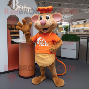 Oranje Ratatouille mascotte...