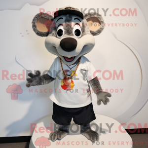 Mascot character of a Gray...