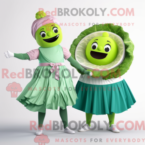 Mascot karakter van een...