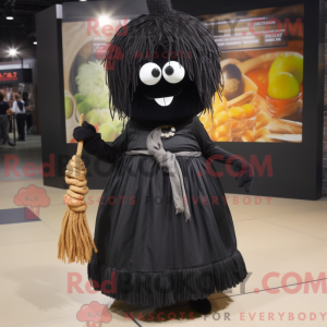 Mascot character of a Black...