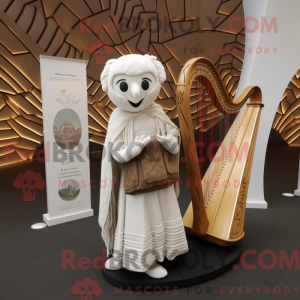 Mascot character of a White...