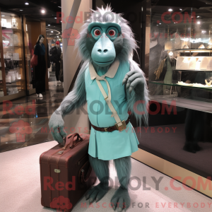 Mascot karakter van een...