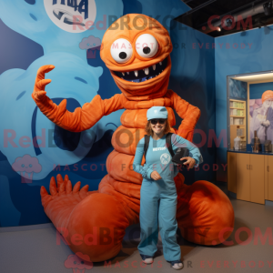 Mascot character of a Rust...