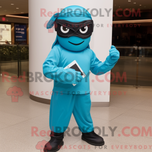 Personagem de máscara de um...