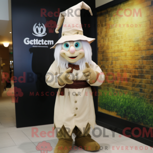 Mascot character of a Cream...