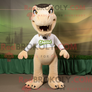 Mascot character of a Cream...