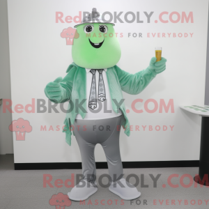 Mascot karakter van een...