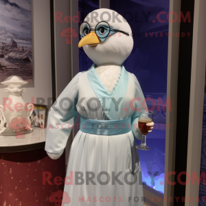 Mascot character of a Dove...