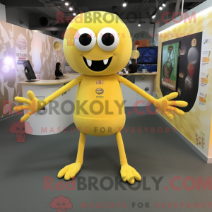 Mascot character of a Lemon...