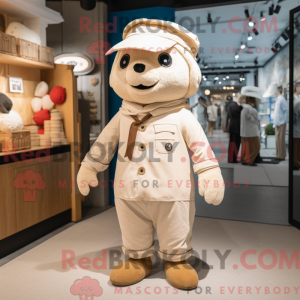 Mascot karakter van een...