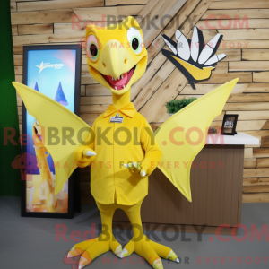 Maskot karakter af en...