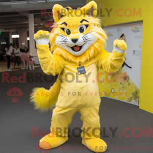 Mascot character of a...