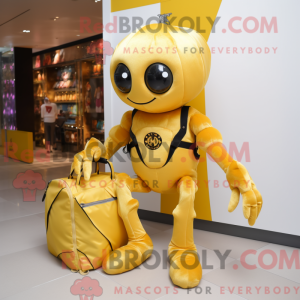 Mascot character of a Gold...