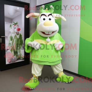 Mascot karakter van een...