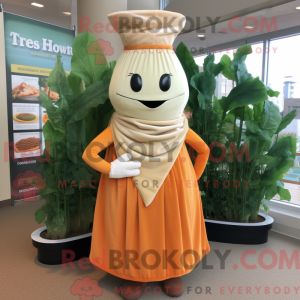 Mascot character of a Cream...