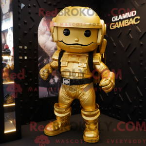 Personnage mascotte d un...