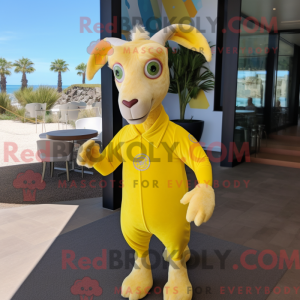 Mascot character of a Lemon...