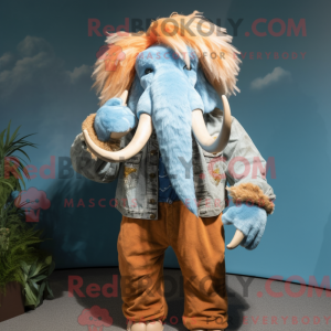 Mascot character of a Rust...