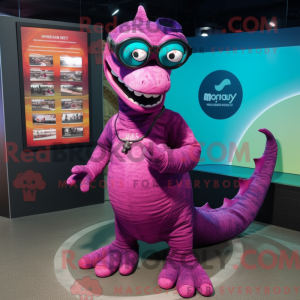 Mascot karakter van een...