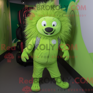 Personagem de máscara de um...