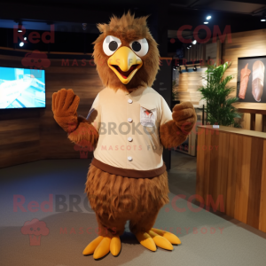 Brown Eagle mascotte...