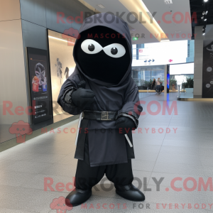 Maskotkarakter af en Ninja...