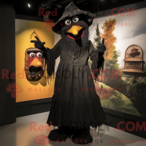 Mascot character of a Black...