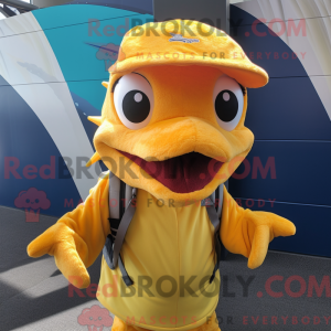 Mascot character of a...