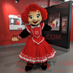 Mascot character of a Red...