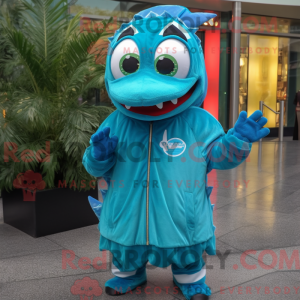 Mascot character of a...
