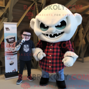 Mascot character of a Cream...
