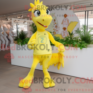 Personnage mascotte d un...