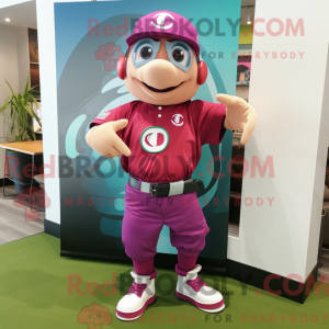 Personagem de máscara de...