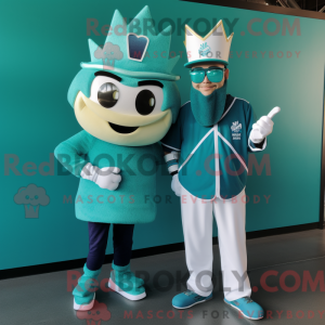 Postava maskota Teal Kinga...