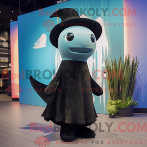 Mascot character of a Black...