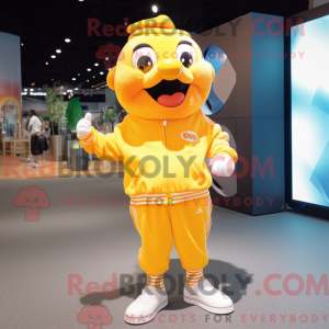 Mascot character of a Lemon...