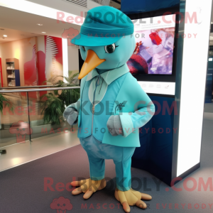Mascot karakter van een...
