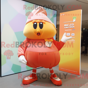 Maskot karakter af en...
