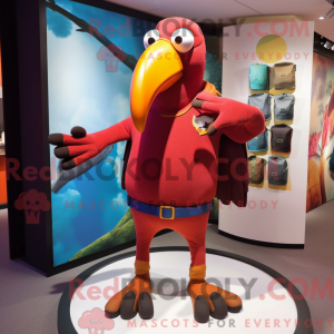 Mascot character of a...