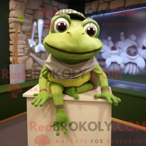 Mascot karakter van een...