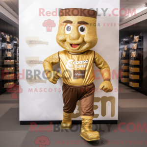 Mascot character of a Gold...
